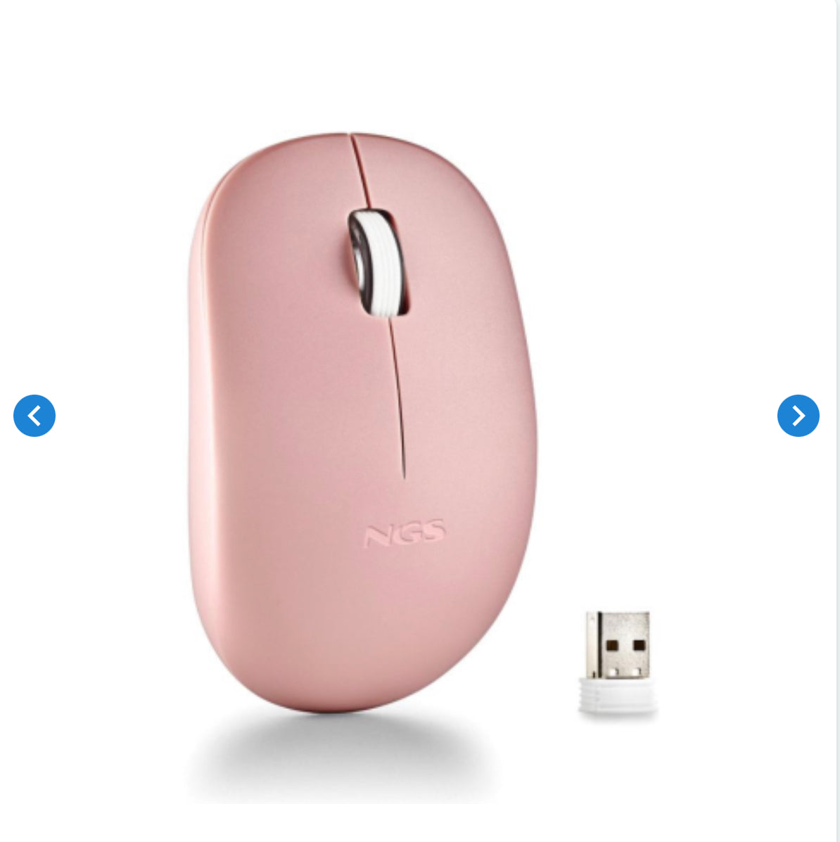 Souris Sans Fil NGS Fog Pro 2.4 GHZ - Rose