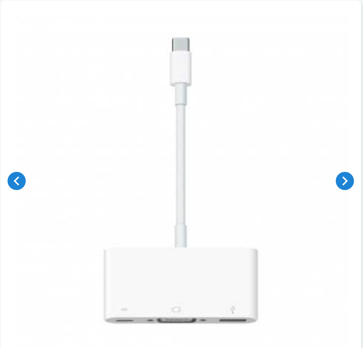 Adaptateur USB-C / VGA (Apple) Originale