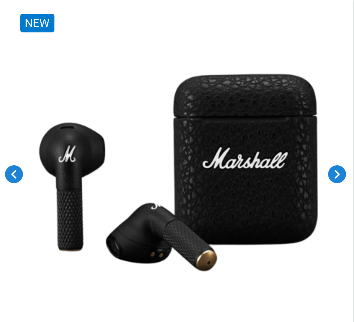 Écouteurs Bluetooth Sans Fil - Marshall Minor III - Noir