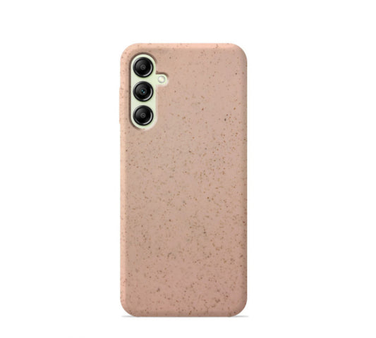 Coque silicone unie biodégradable Rose Samsung