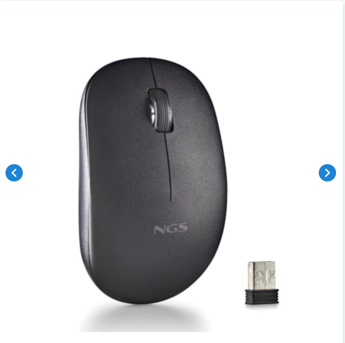 Souris Sans Fil NGS Fog Pro 2.4 GHZ - Noir