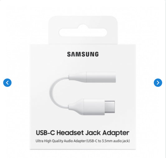 Adaptateur Type C / Jack 3,5 mm - Retail Box (Samsung) Originale