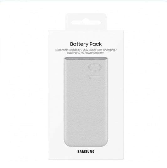 Power Bank 10000mAh Samsung - PD 25W - Blanc