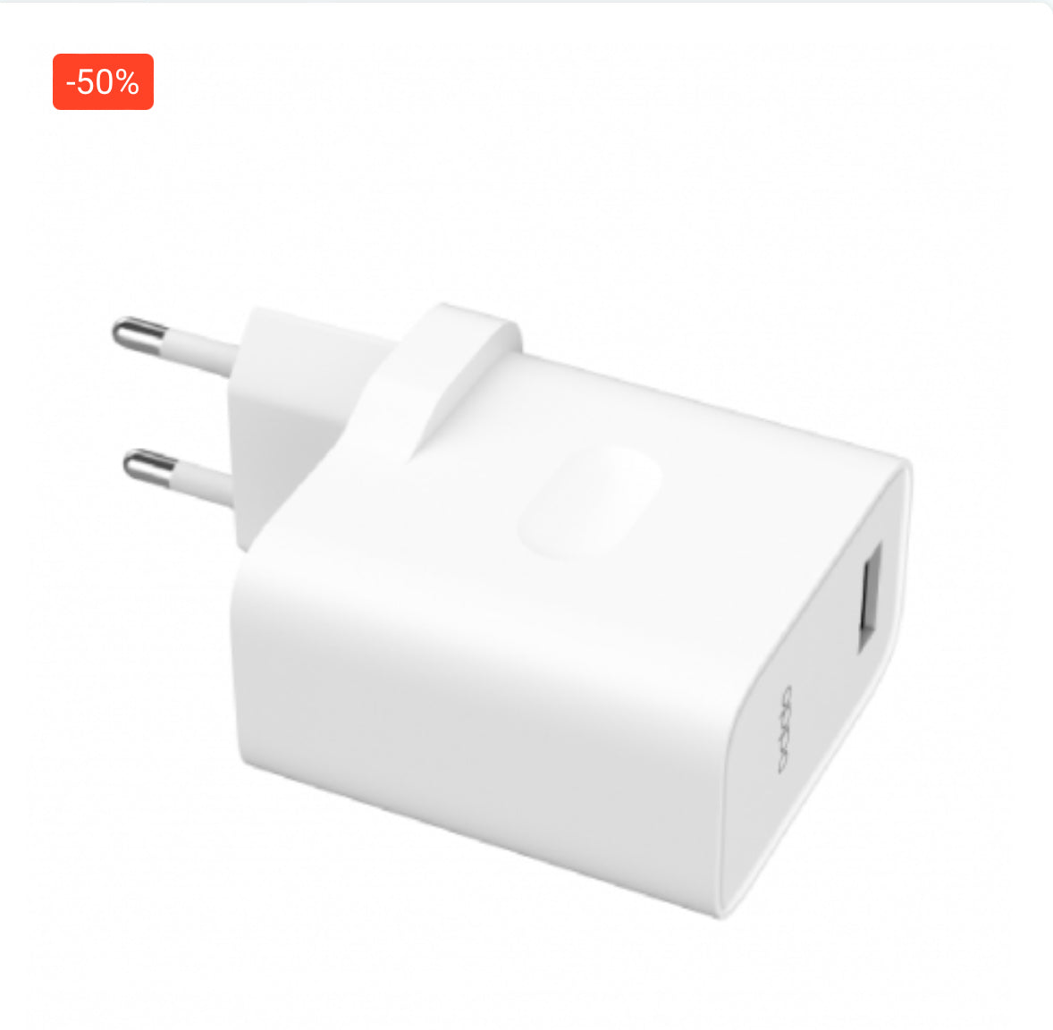 Adaptateur Secteur USB OPPO VC56JBEH Rapide 30W Blanc - Vrac