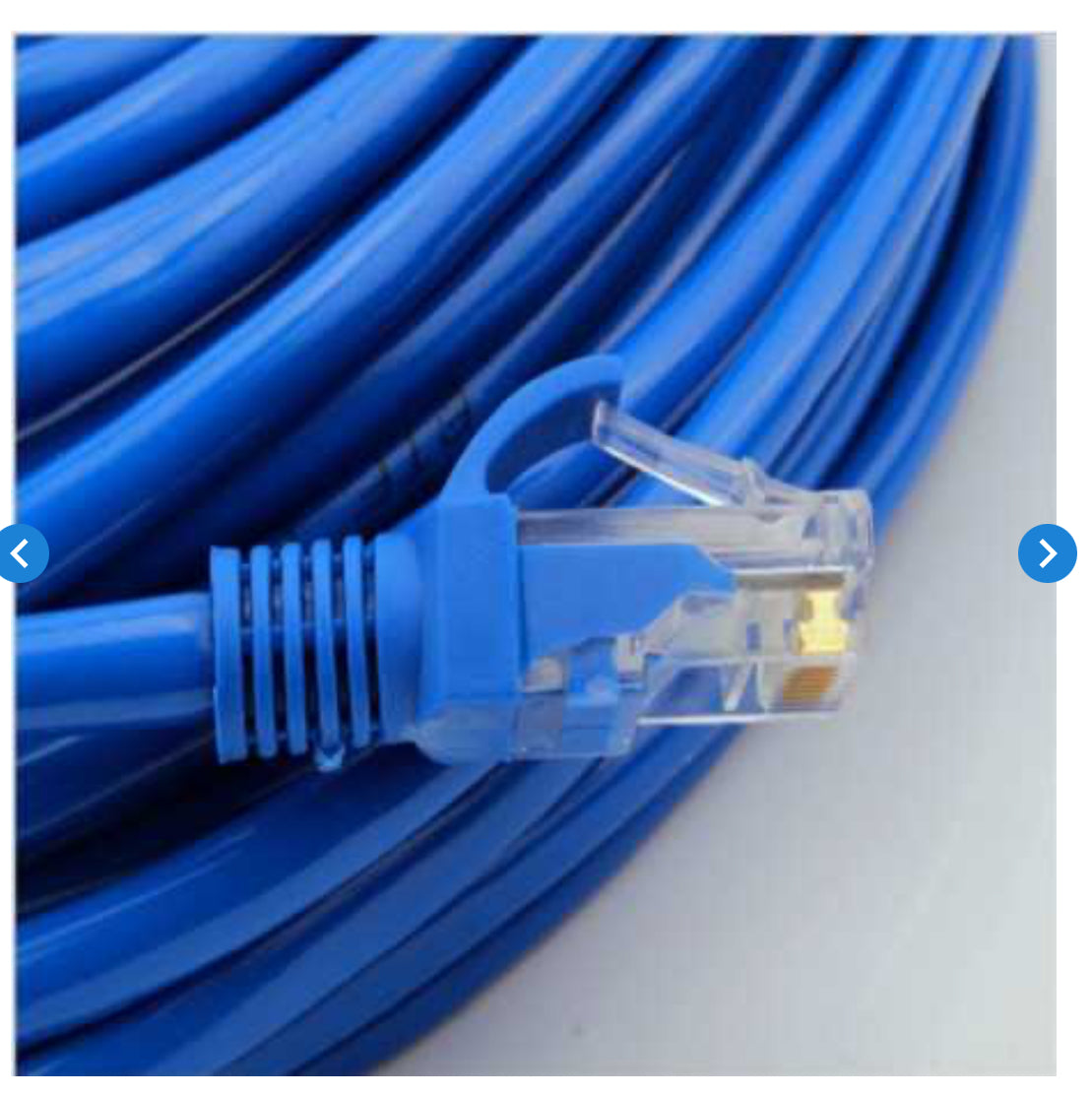 Câble Réseau RJ45 - 30m Bleu