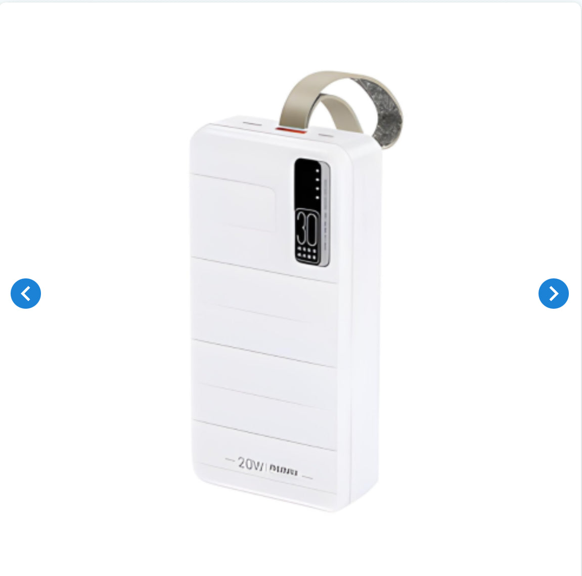 Power Bank 30000mAh RPP-506 REMAX - Blanc