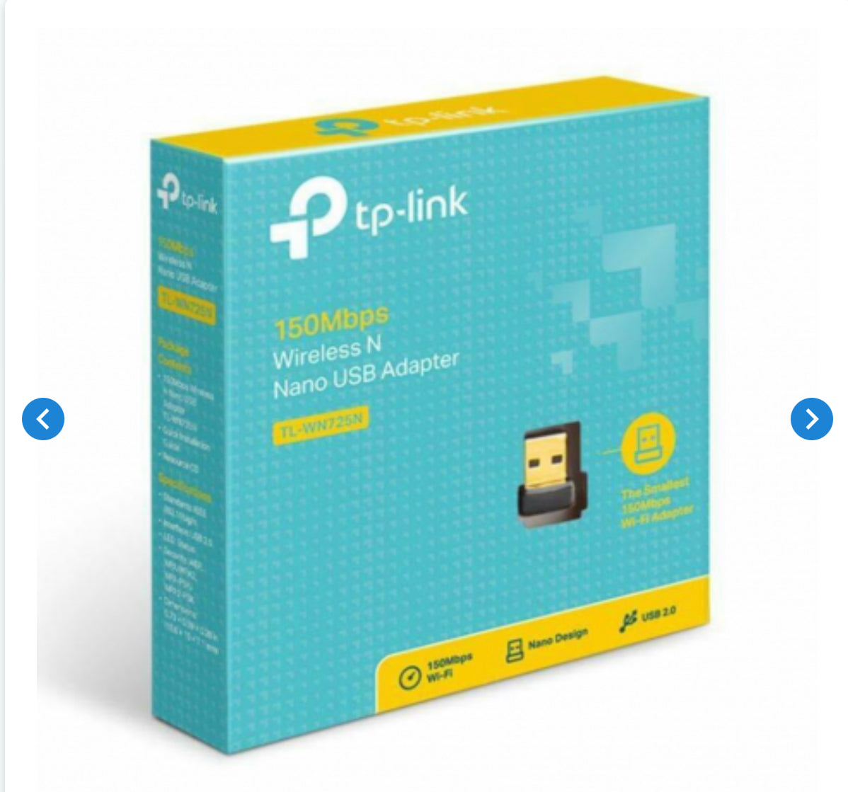 Adaptateur Clé USB WiFi TP-Link TL-WN725N