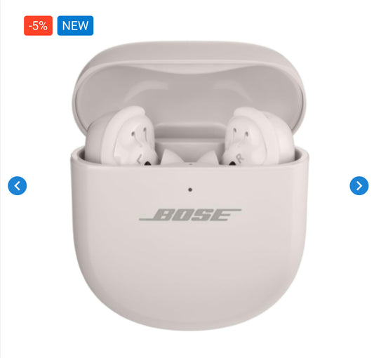 Écouteurs Bluetooth Bose QuietComfort Ultra Earbuds - Blanc