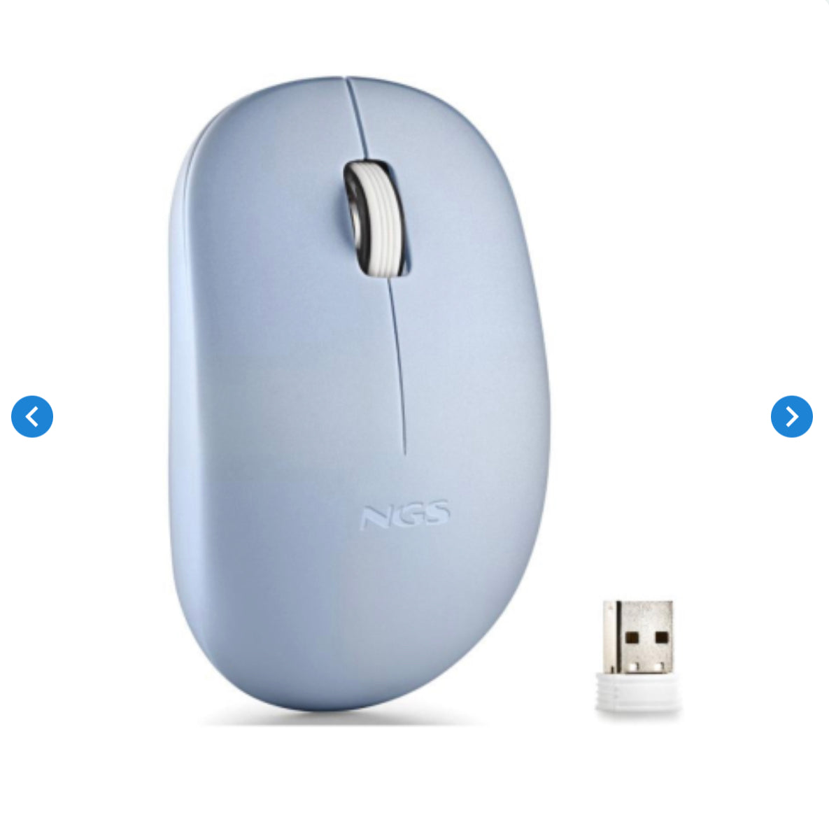 Souris Sans Fil NGS Fog Pro 2.4 GHZ - Bleu