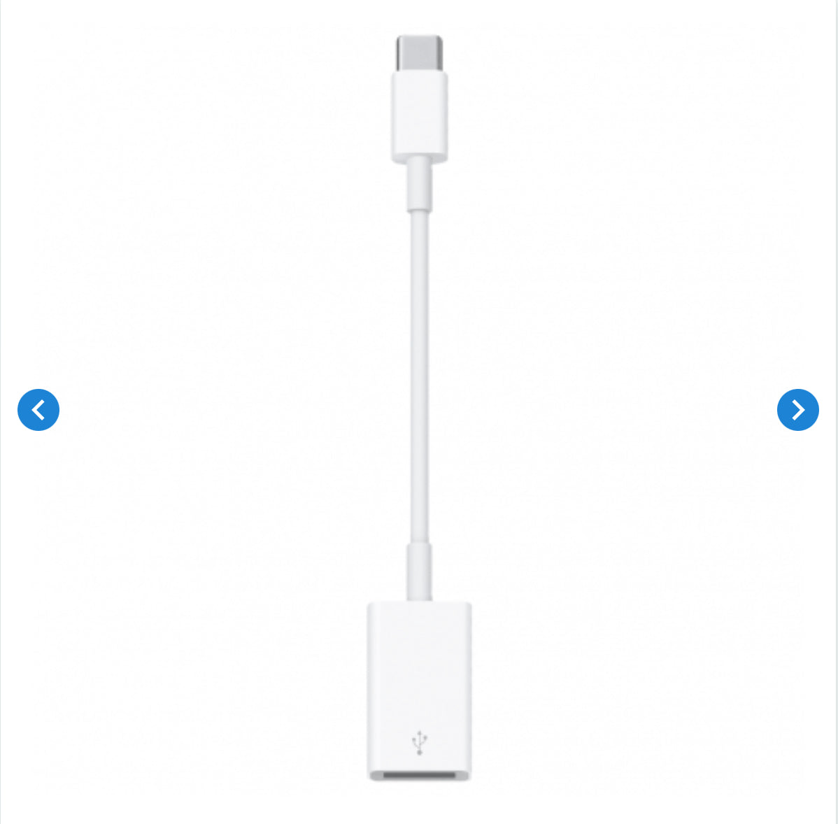 Adaptateur USB-C vers USB - Retail Box (Apple) Originale