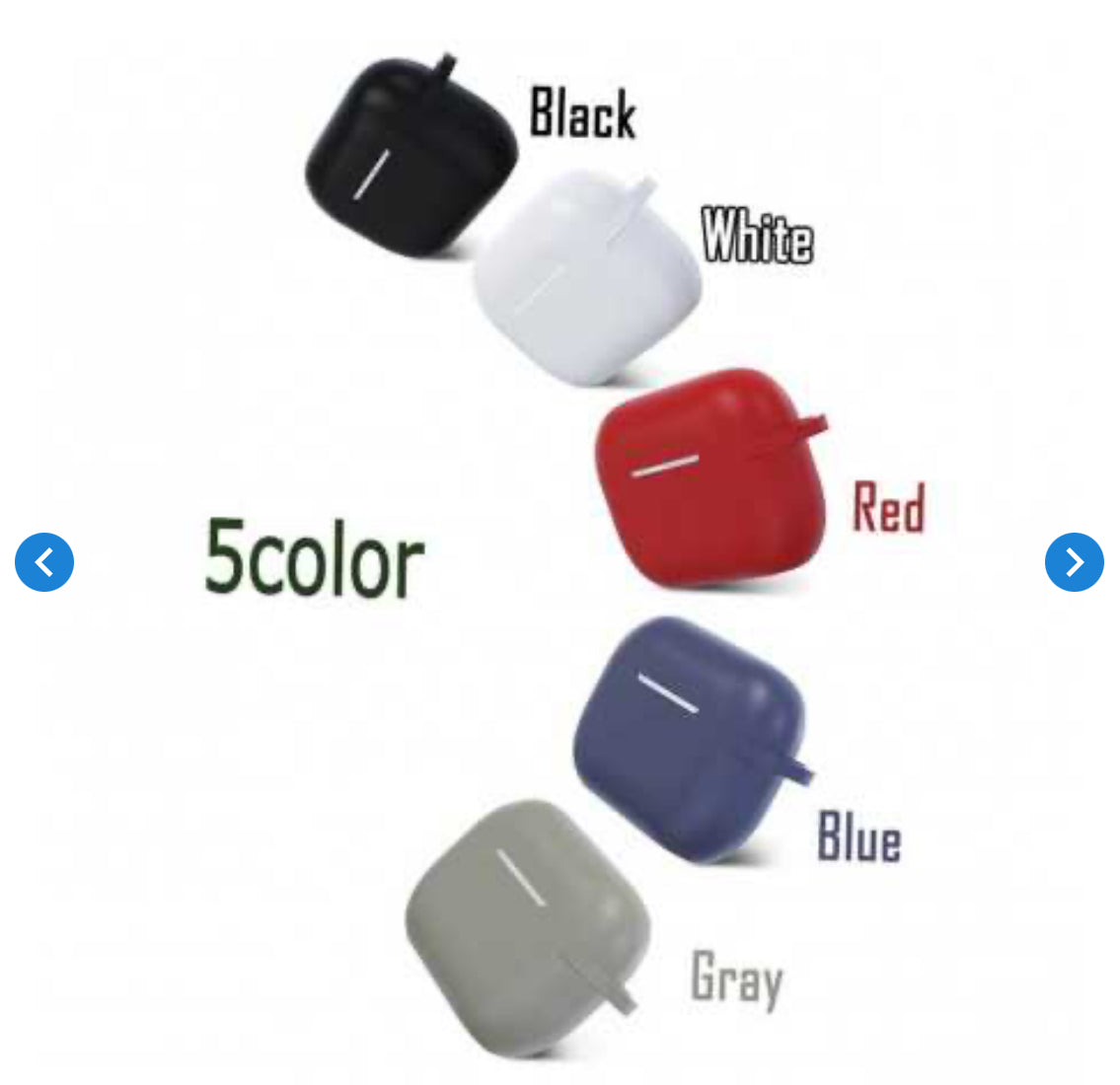 Coque de protection AirPods Pro en silicone