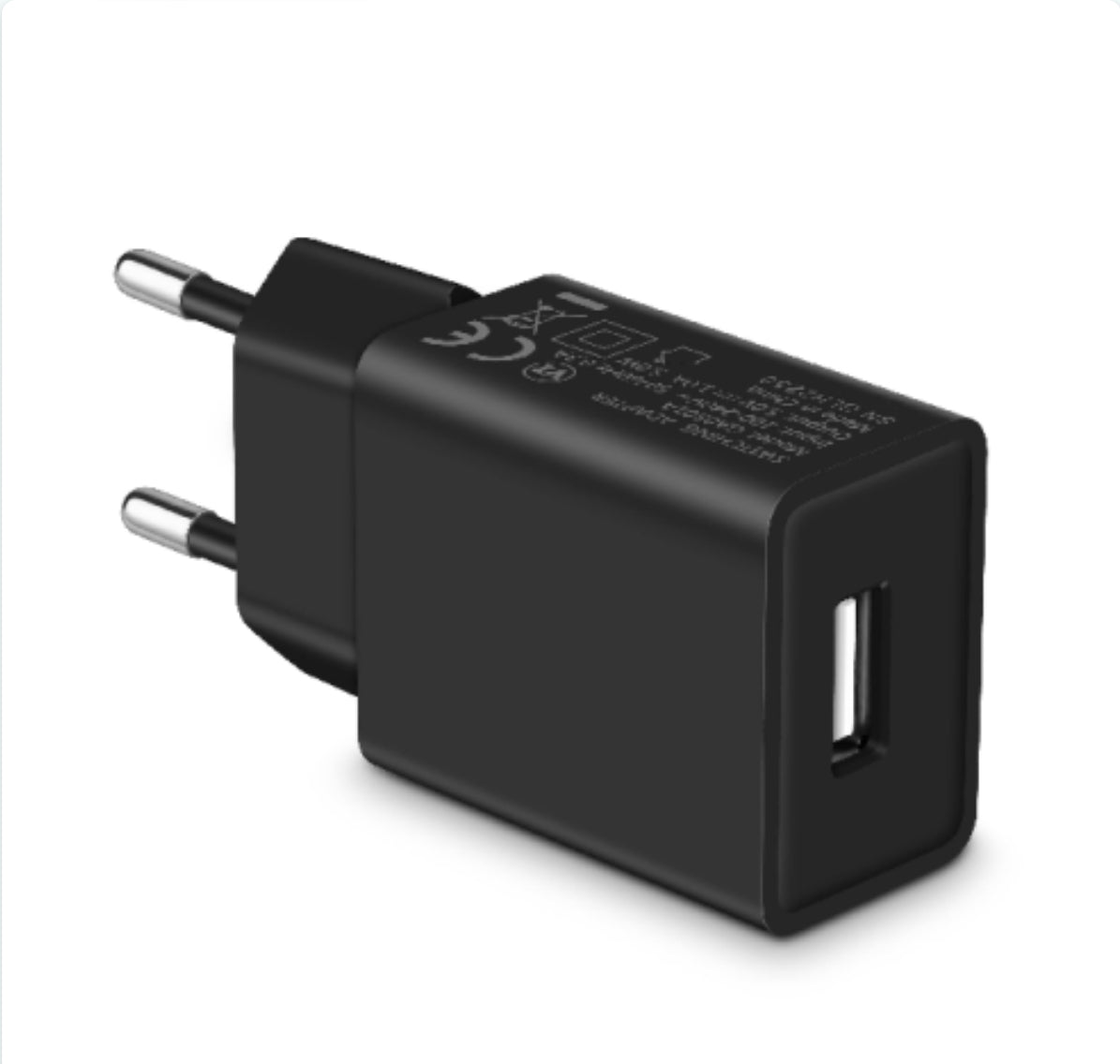 Adaptateur Secteur USB 5V - 1A - 5W - NOIR - Vrac