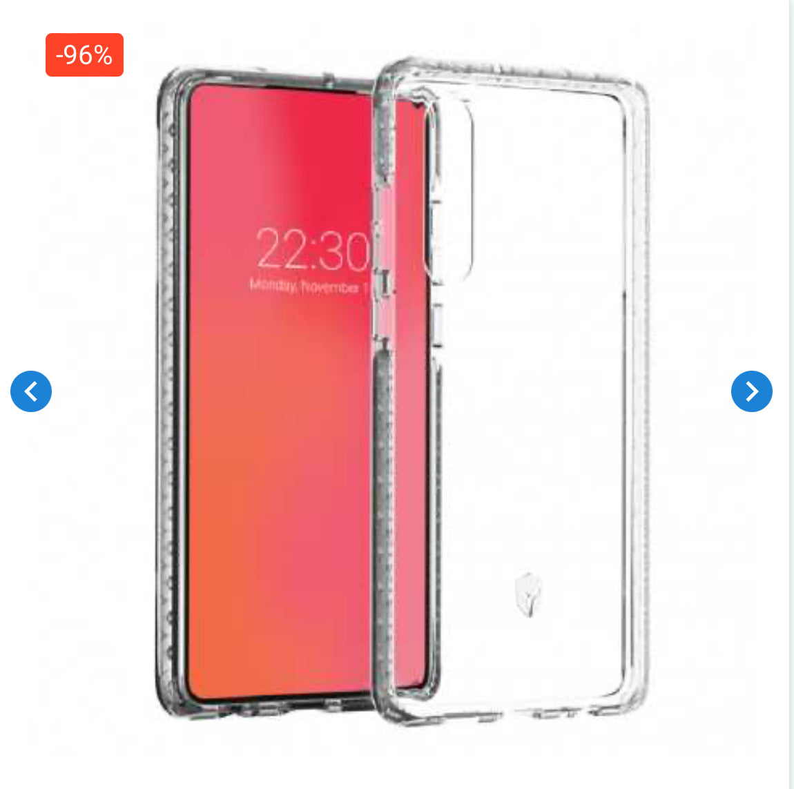 Coque de Protection Transparent FORCE CASE Life - Test de chute 3m - Huawei