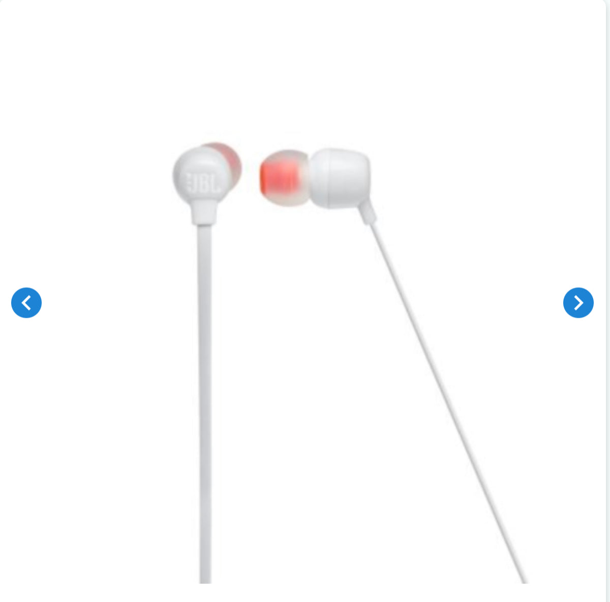 Écouteurs Bluetooth JBL T115 Blanc