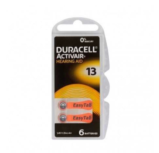 Pile ActiveAir DA13 Duracell x 6pcs