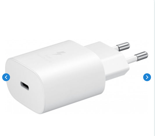 Adaptateur Secteur Type-C Samsung 15W Blanc - Retail Box (Origine)