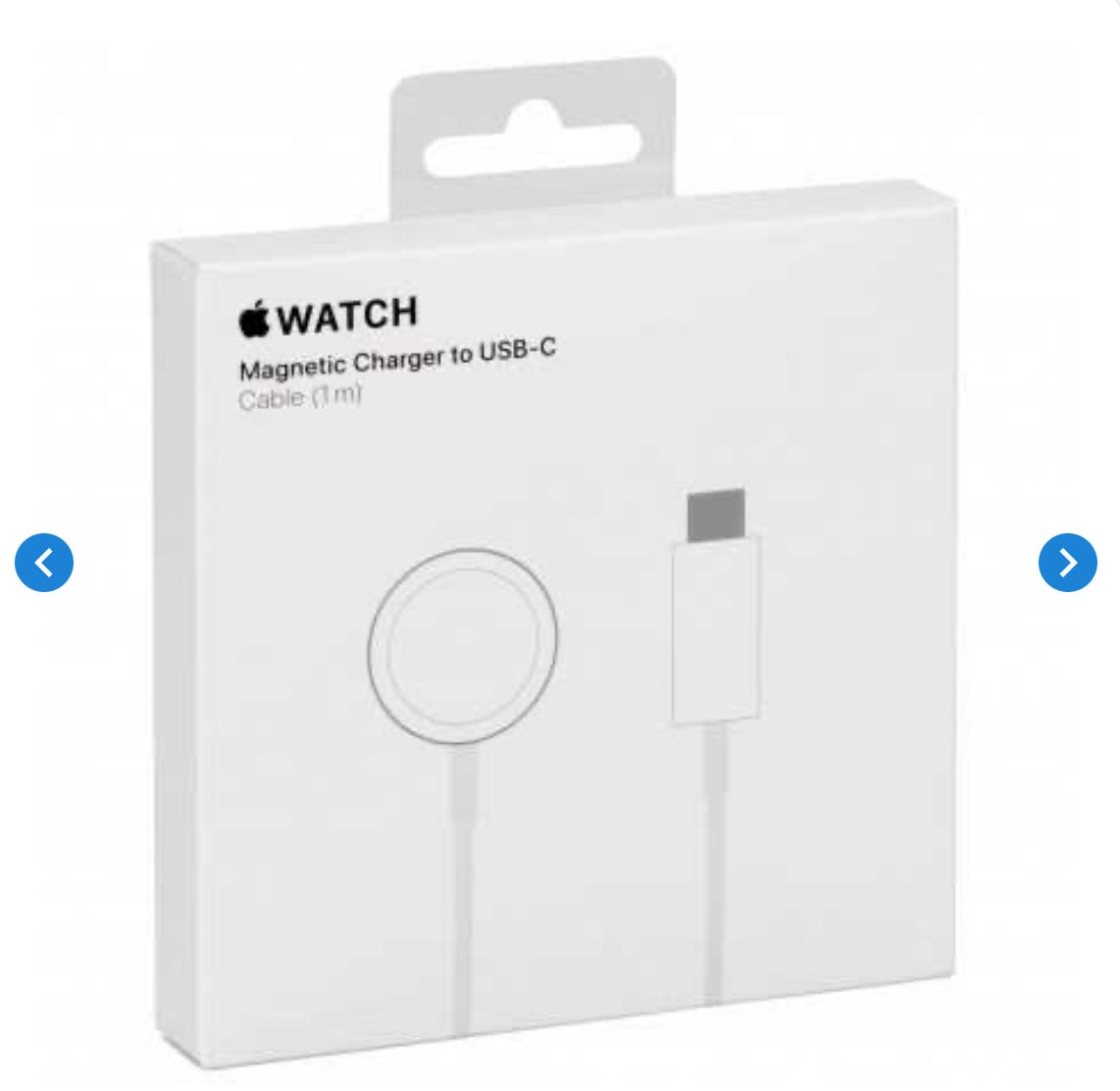 Câble USB‑C / Charge Magnétique pour Apple Watch - 1M - Retail Box (Apple) Originale