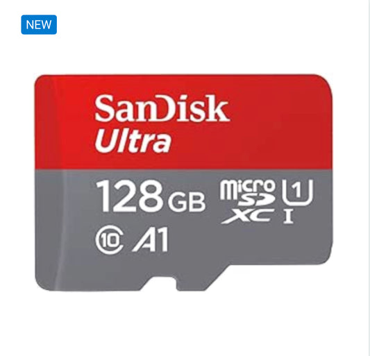 Carte Mémoire Micro SD SanDisk Ultra 128 Go UHS-I Classe 10