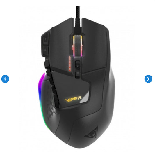 Souris Filaire USB Gaming Viper V570 12000 DPI Blackout Edition RGB