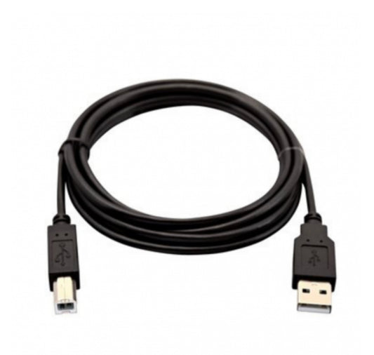 Câble Imprimante USB 2.0 A mâle/B mâle - 2m - Noir