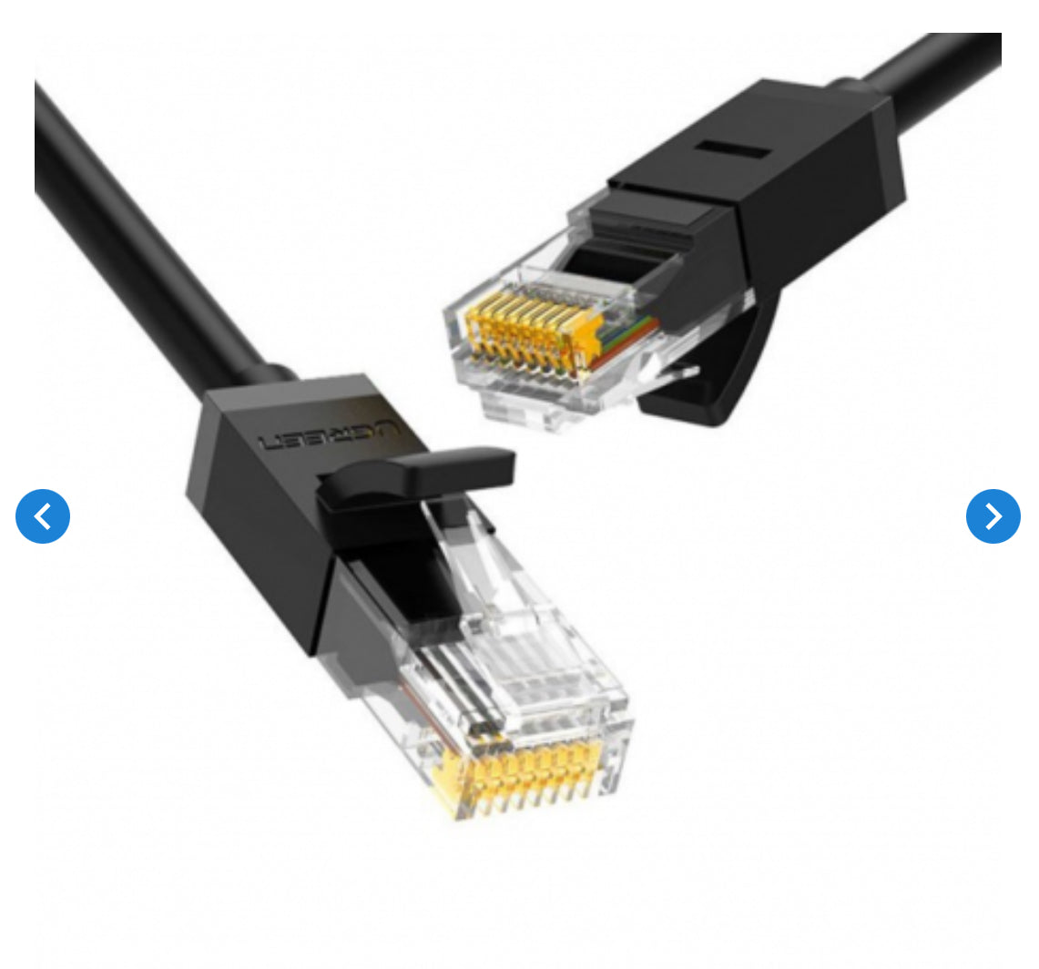 Câble Ethernet Cat 6 U/UTP UGREEN - 0.5M