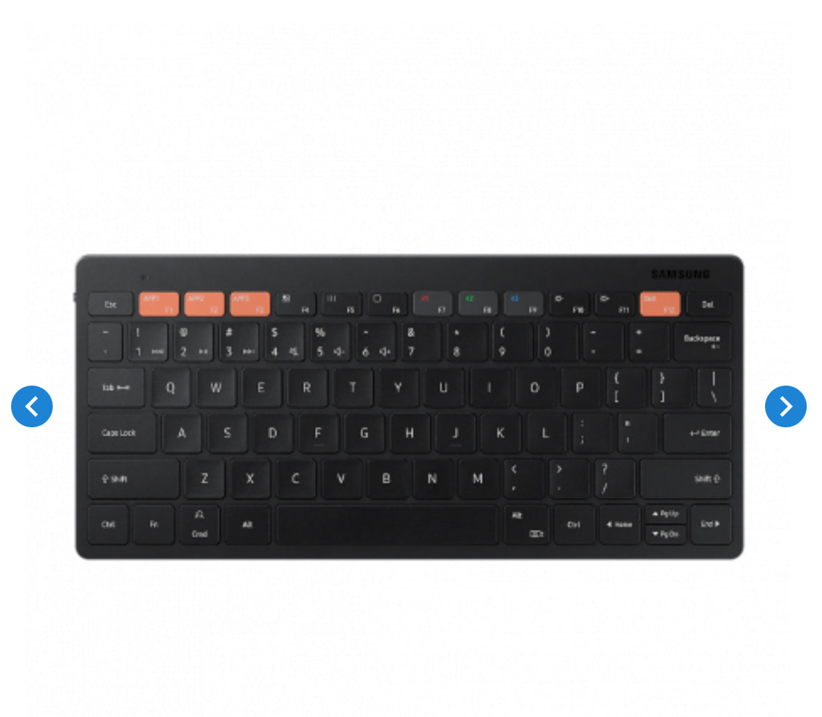 Clavier Bluetooth Samsung Trio 500 Français AZERTY - Noir