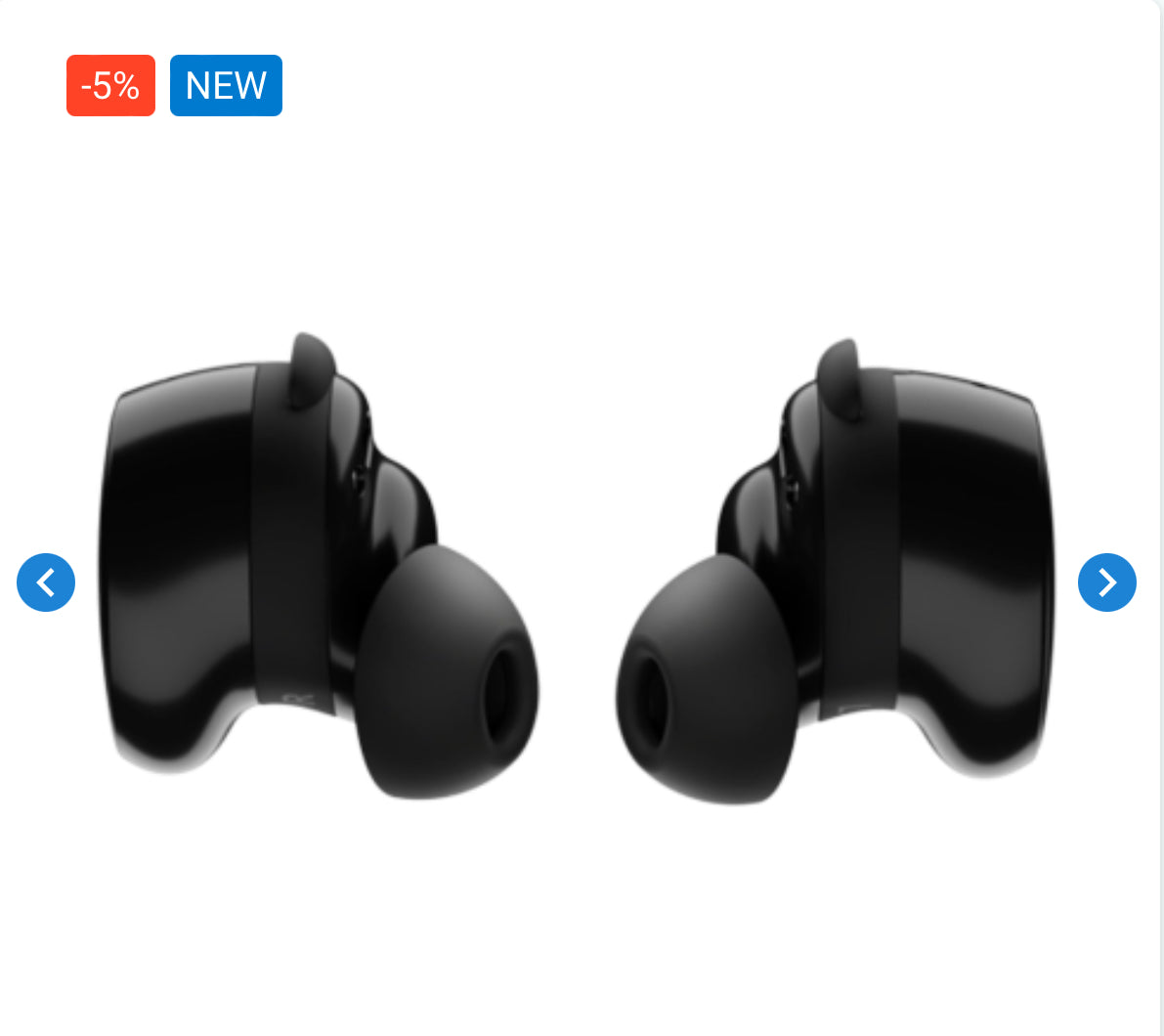 Écouteurs Bluetooth Bose QuietComfort Earbuds - Noir