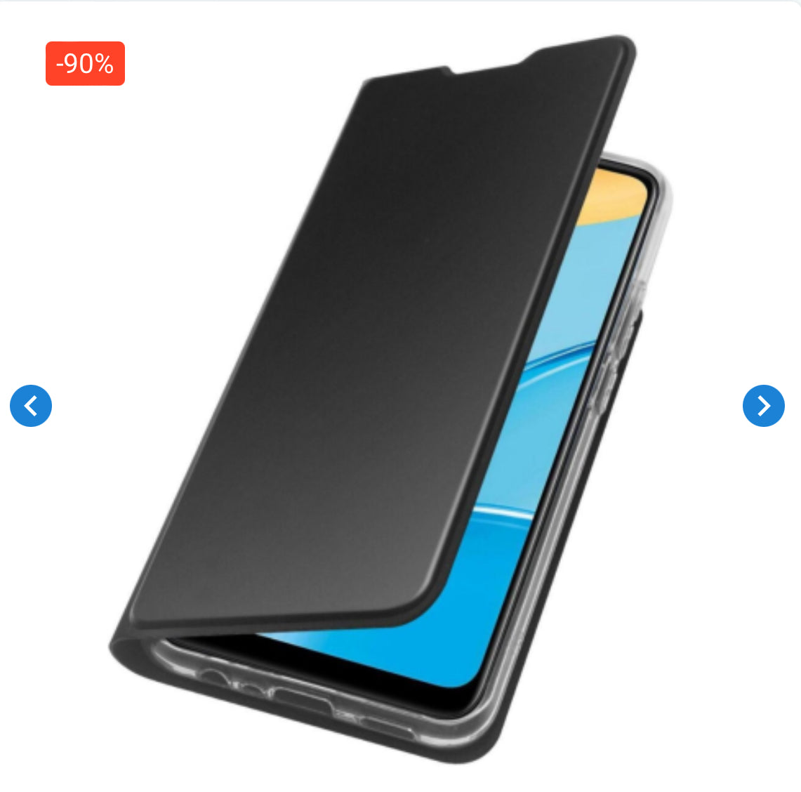 Etui ESSENTIELB pour Oppo A15 Noir