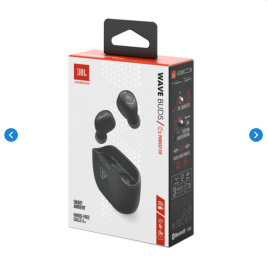 Écouteurs Bluetooth JBL TWS VIBE BUDS Noir