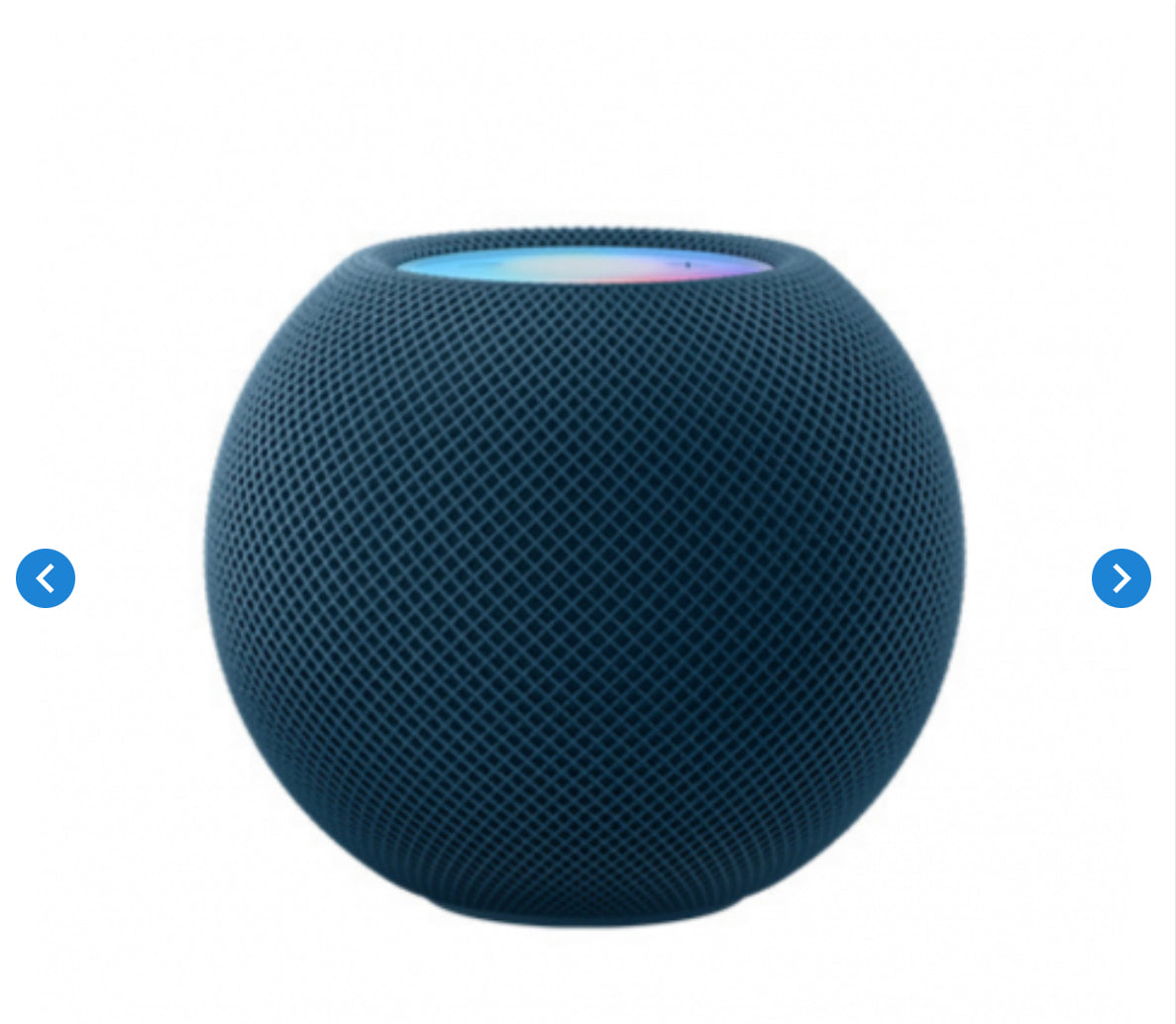 Haut Parleur Intelligent Bluetooth HomePod Mini Bleu (Apple) Originale