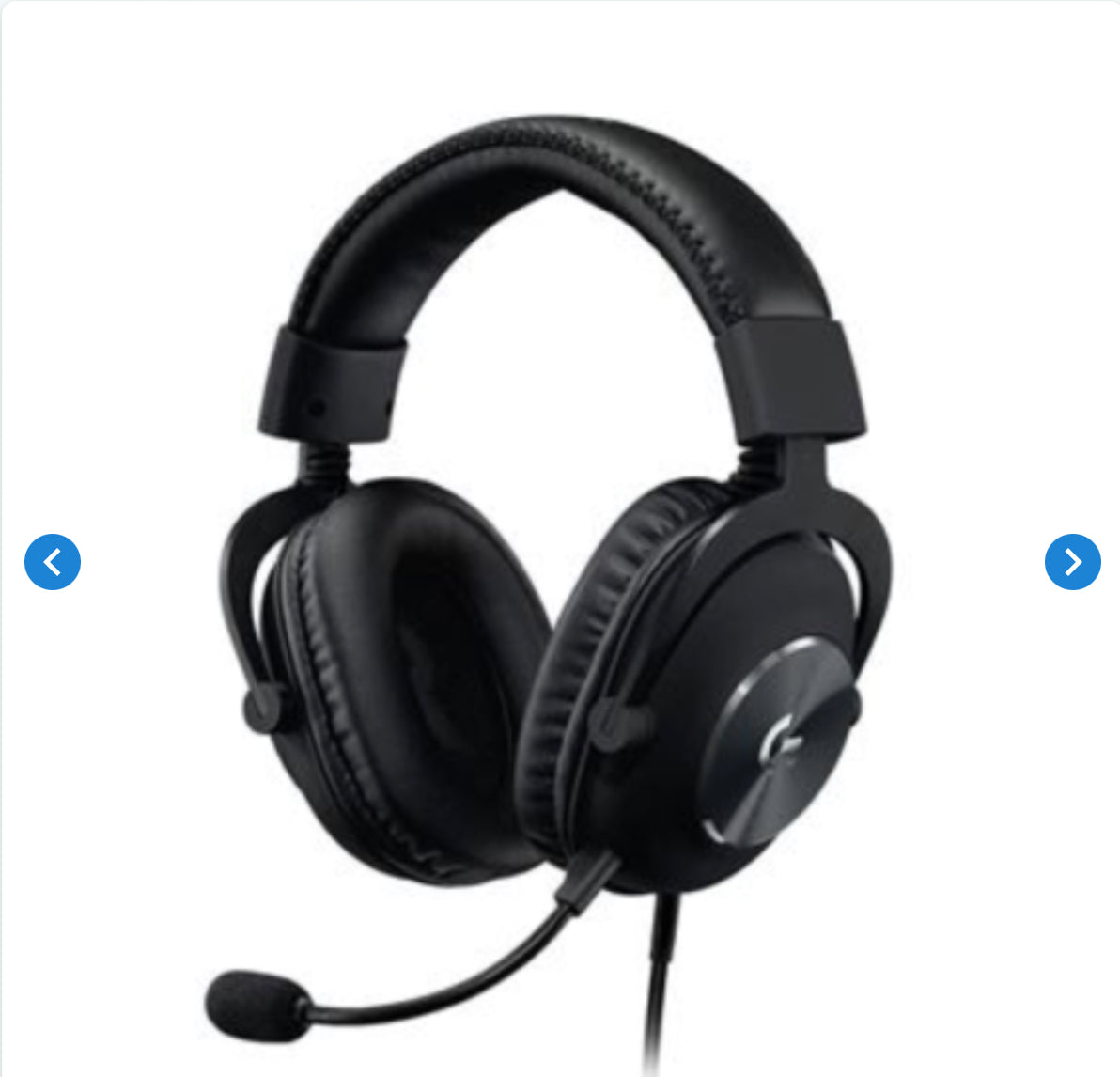 Casque Gaming Filaire Son Surround 7.1 USB Logitech Pro X - Noir