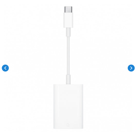 Adaptateur USB‑C vers lecteur de carte SD - Retail Box (Apple)