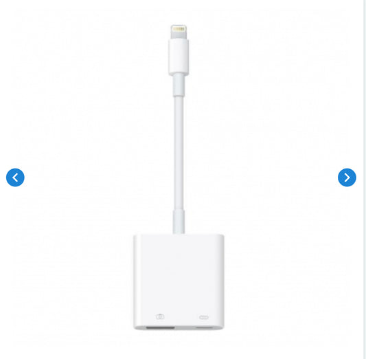 Adaptateur Lightning Vers USB 3 Pour Appareil Photo