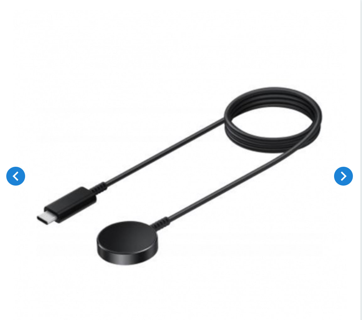 Câble USB-C vers Samsung Galaxy Watch - 9W - Noir