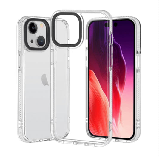 Coque silicone Bumper Unie Transparent Apple