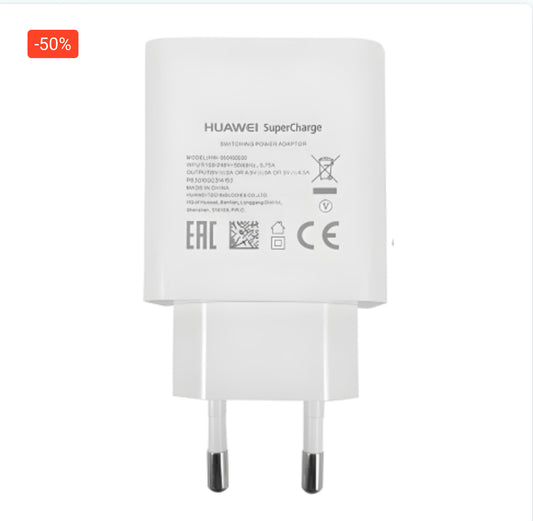 Adaptateur Secteur USB Huawei 22,5W - Vrac