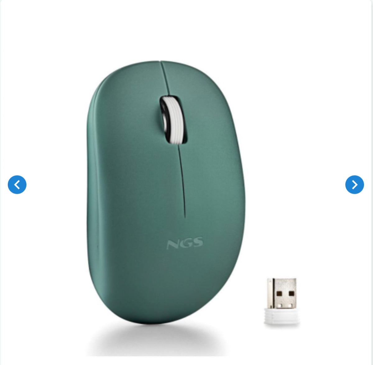 Souris Sans Fil NGS Fog Pro 2.4 GHZ - Vert