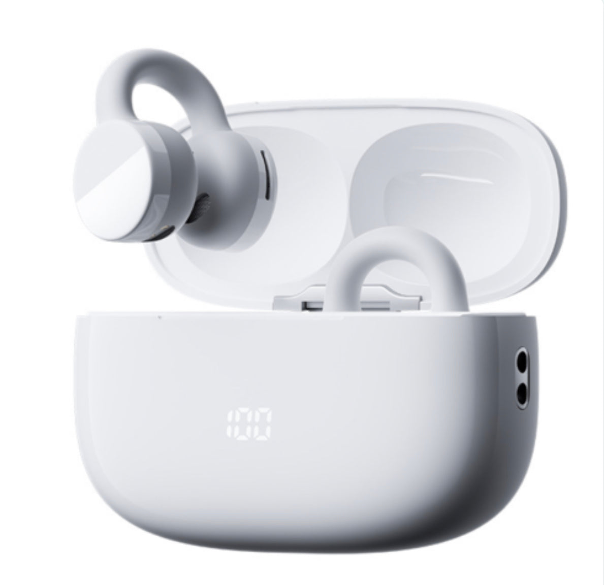 Écouteurs Sans Fil Bluetooth D-Power Airclip Pro Blanc