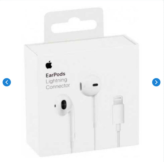 Ecouteurs Kit Main Libre Lightning EarPods - Retail Box (Apple) Originale