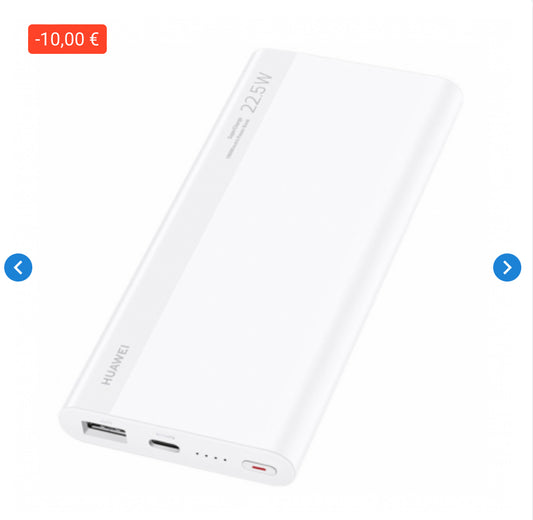 Power Bank Huawei SuperCharge 10000mAh 22.5w Blanc (Origine)