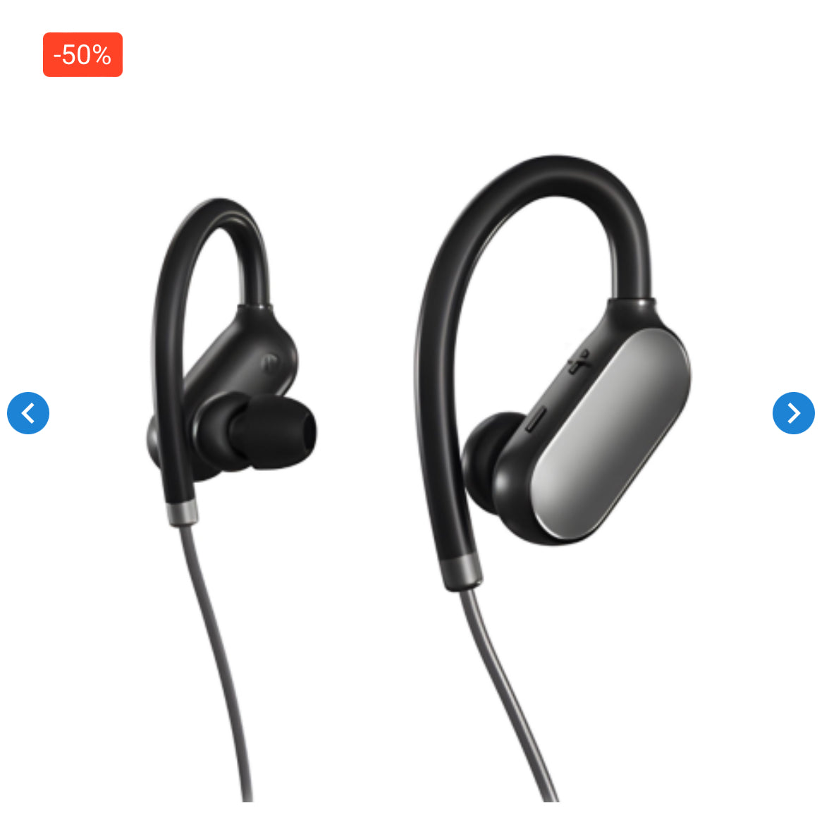 Écouteurs Bluetooth Mi Sports YDLYEJ01LM - Noir