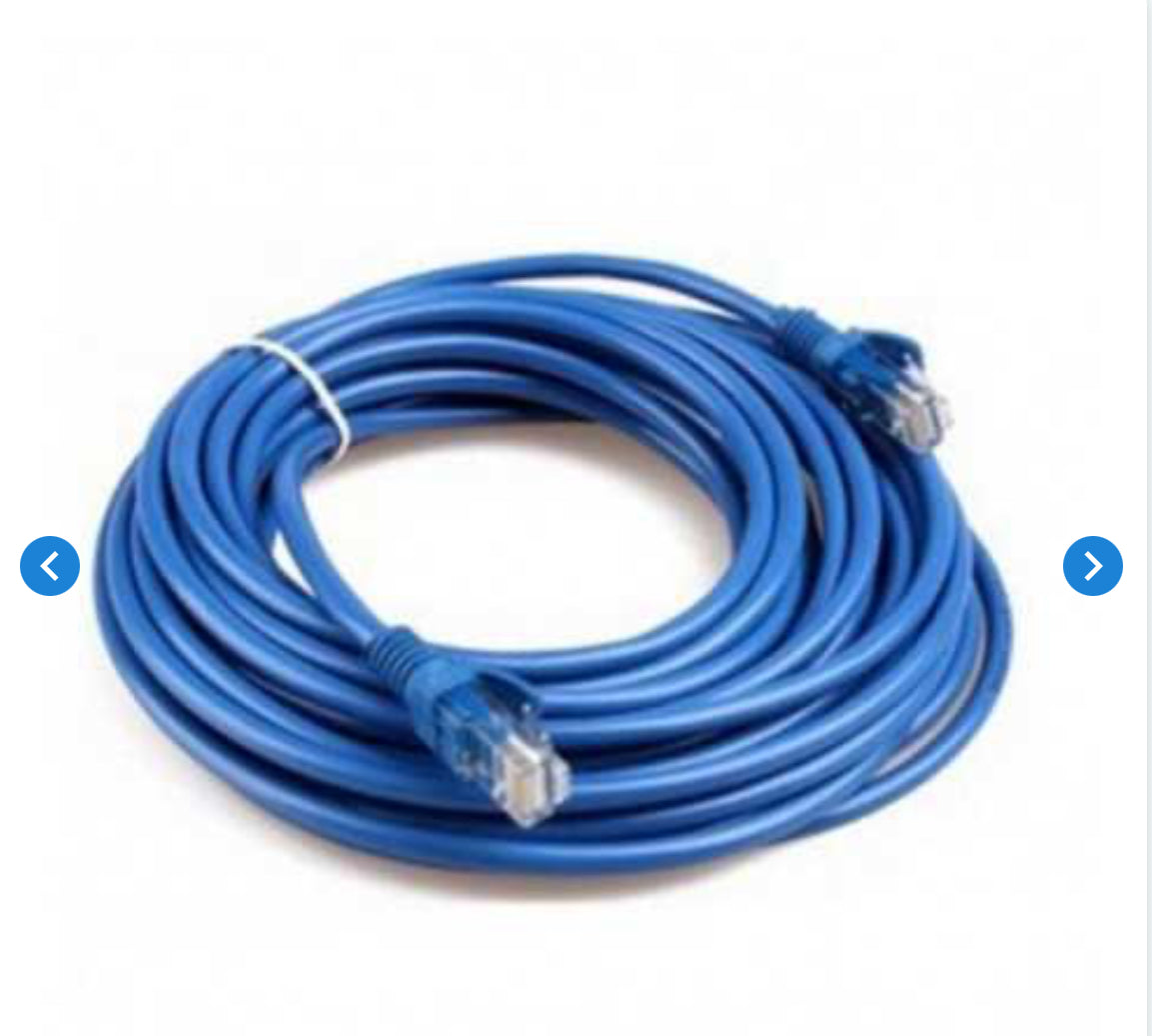 Câble Réseau RJ45 - 30m Bleu