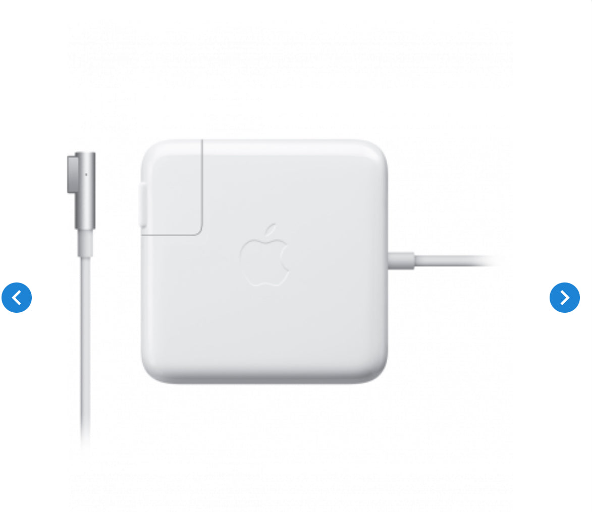 Adaptateur Secteur MagSafe 60W MC461Z/A - Retail Box (Apple) Originale