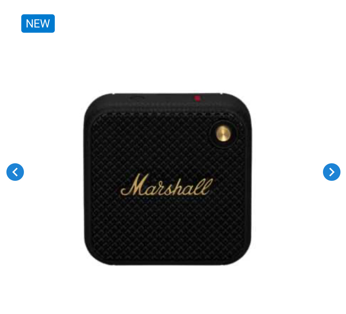 Enceinte Bluetooth Sans Fil - Marshall Willen - Noir