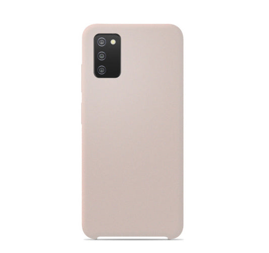 Coque silicone unie soft Touch Sable Rosé Samsung