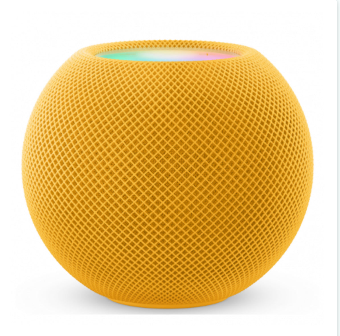 Haut Parleur Intelligent Bluetooth HomePod Mini Jaune (Apple) Originale