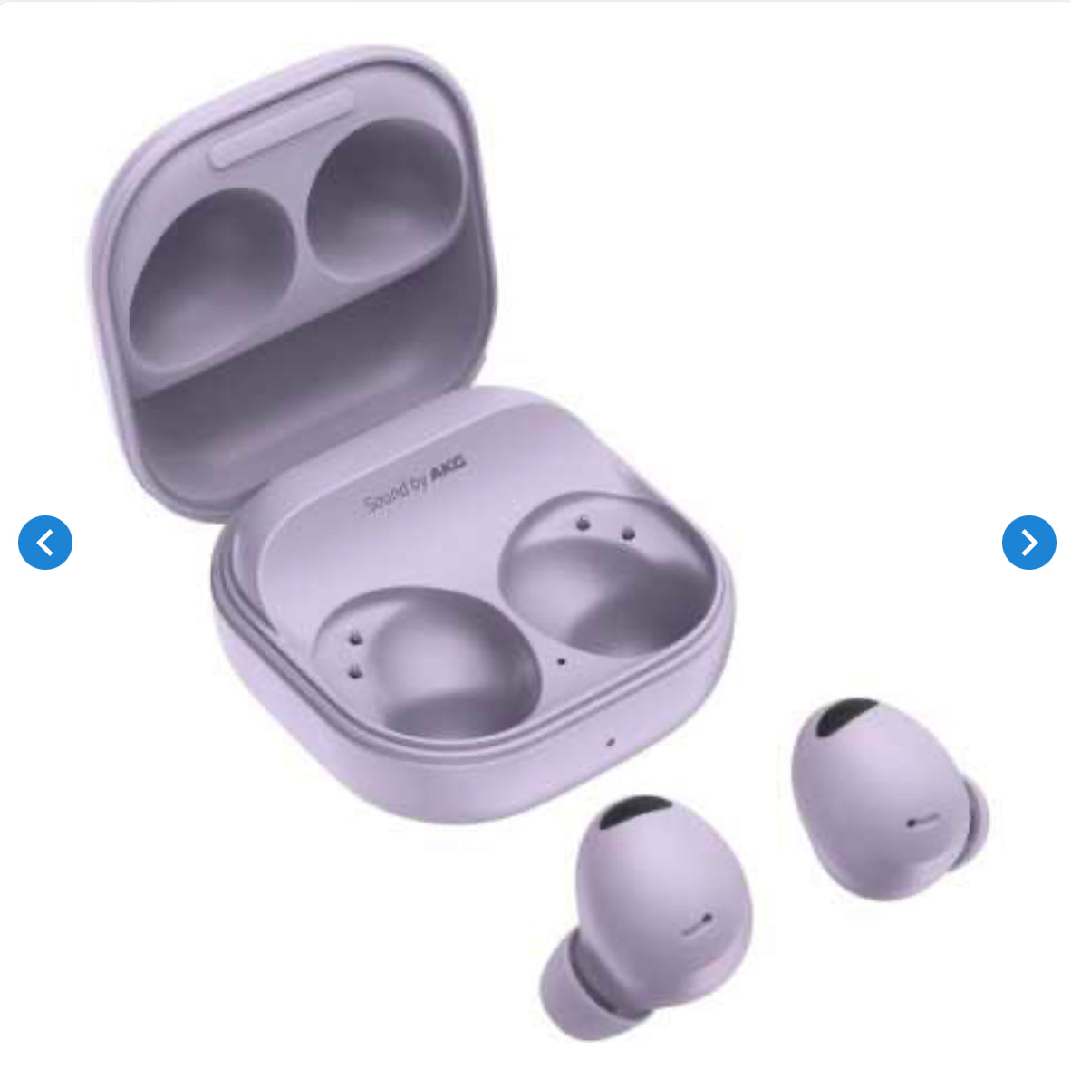 Écouteurs Bluetooth Samsung Galaxy Buds 2 Pro Violet - Comme Neuf avec boîte et accessoires