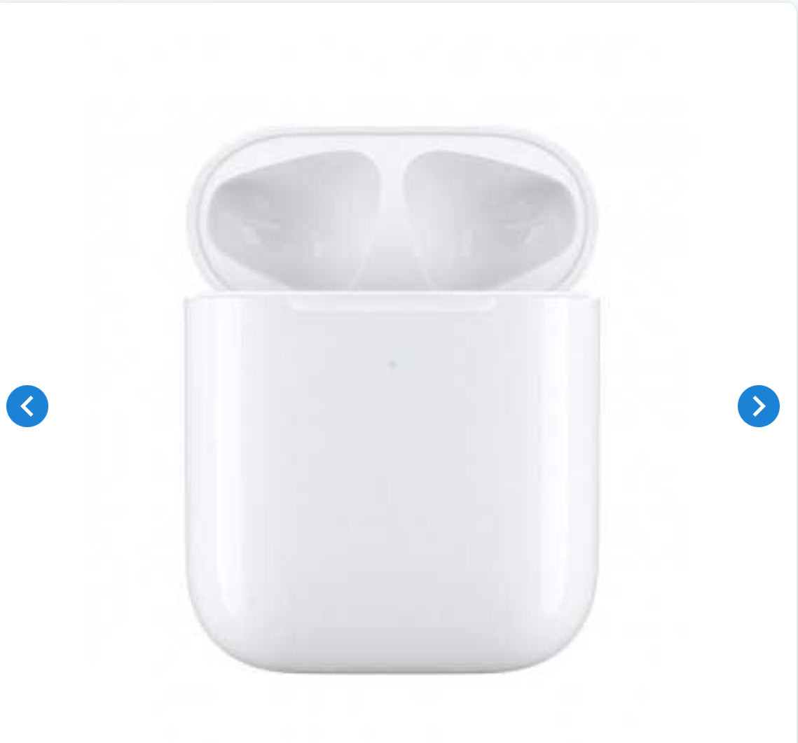 Boîtier de Charge sans Fil pour AirPods - Retail Box (Apple) Originale