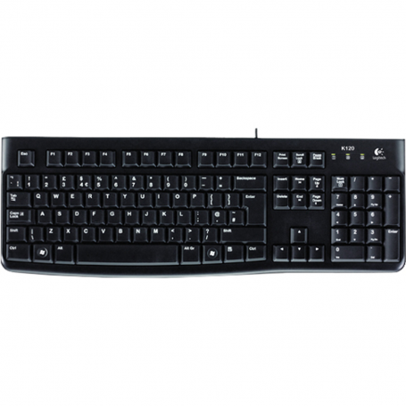 Clavier Filaire USB Logitech K120 - Français AZERTY - Noir