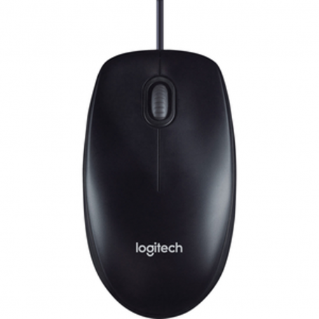 Souris Optique Filaire et USB Logitech B100 - Noir